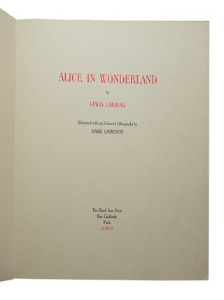 Alice in Wonderland