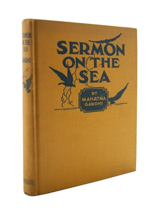 Item #69299 Sermon on the Sea. Mahatma GANDHI