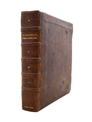 Item #69312 Quincuplex psalterium. PSALTER