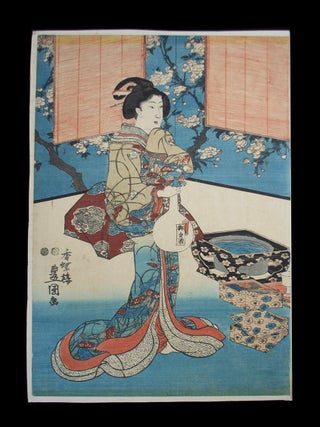Woodblock Triptych