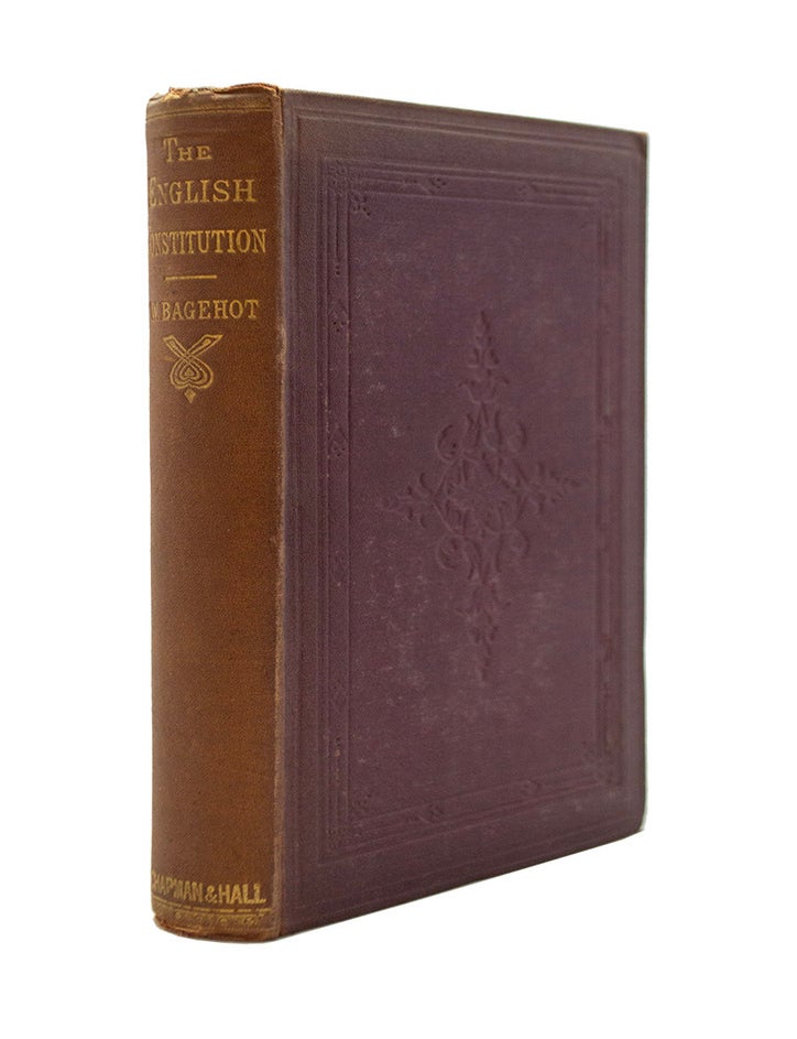 Item #69359 English Constitution. Walter BAGEHOT.