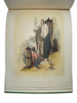 Picturesque Gatherings of the Scottish Highlanders at Home, on the Heath, the