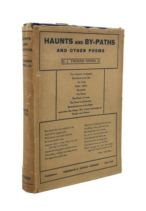 Item #69395 Haunts And By-Paths And Other Poems. Thorne SMITH