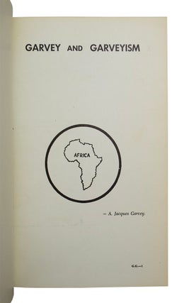 Garvey and Garveyism