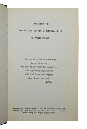 Garvey and Garveyism