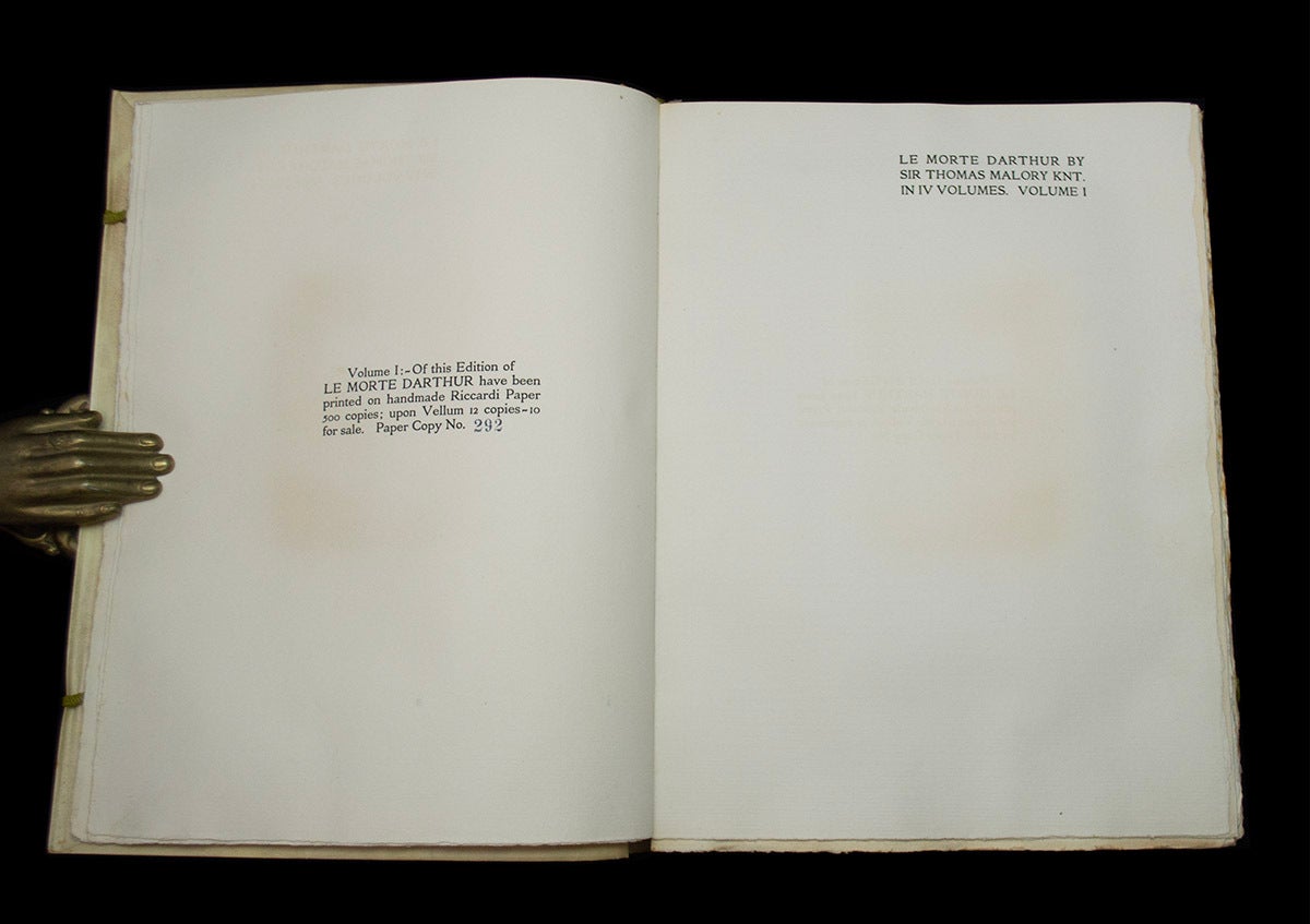 Russel Ricaldi Morte Darthur. The Book of King Arthur and of His Noble Knights of the ...