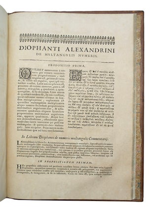 Diophanti Alexandrini Arithmeticorum libri sex