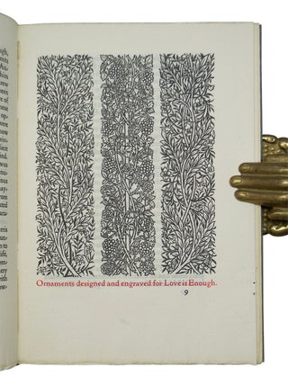 Note by William Morris on His Aims in Founding the Kelmscott Press