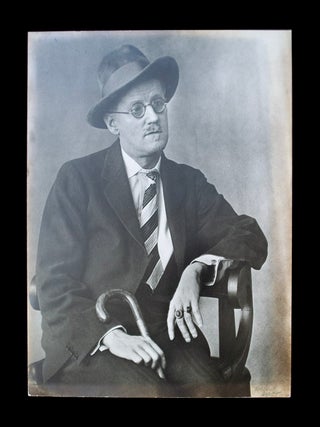 Item #69434 Photographic Portrait of James Joyce by Berenice Abbott. James JOYCE