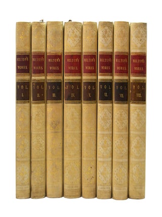 Item #69436 Works of John Milton in Verse and Prose. John MILTON