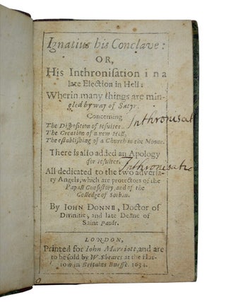 Ignatius his Conclave: