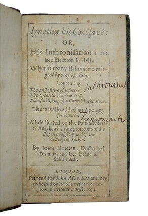 Ignatius his Conclave: