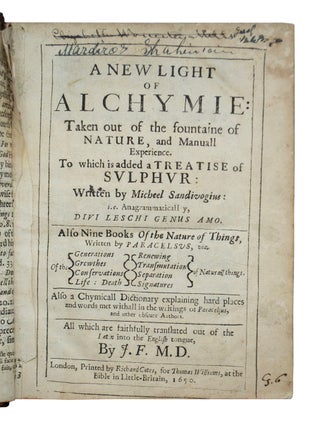 New Light of Alchymie