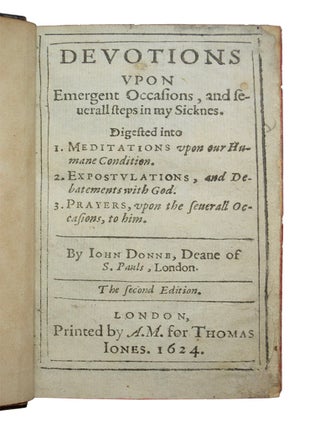 Devotions Upon Emergent Occasions