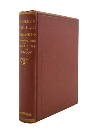 Item #69444 Treatise Concerning the Principles of Human Knowledge. George BERKELEY