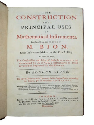 Construction and Principal Uses of Mathematical Instruments.
