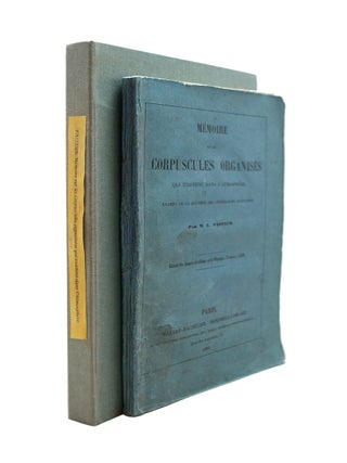 Item #69486 Mémoire sur les Corpuscules Organisés. Louis PASTEUR