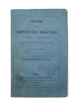 Mémoire sur les Corpuscules Organisés