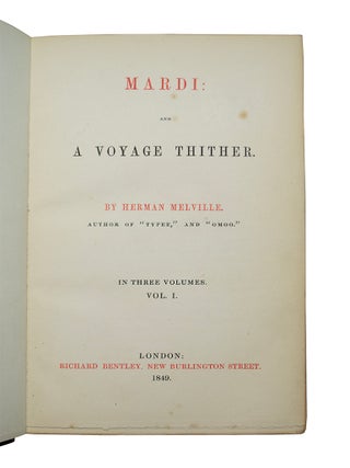 Mardi: And A Voyage Thither