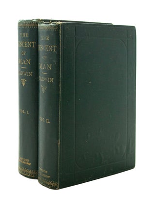 Item #69501 Descent of Man, and Selection in Relation to Sex. Charles DARWIN