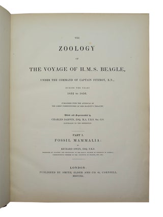 Zoology of the Voyage of the H.M.S. Beagle.