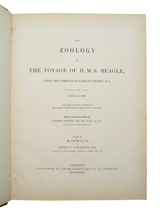 Zoology of the Voyage of the H.M.S. Beagle.