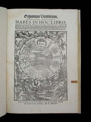Item #69534 Organum Uranicum. Sebastian MÜNSTER