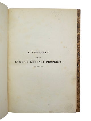 Treatise on the Laws of Literary Property