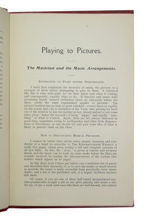 Playing to the Pictures