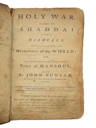 Item #69549 Holy War. John BUNYAN