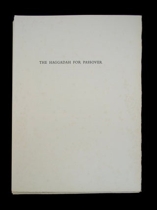 Haggadah for Passover
