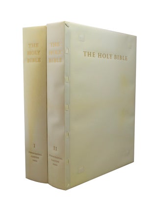 Item #69573 Holy Bible. Barry MOSER