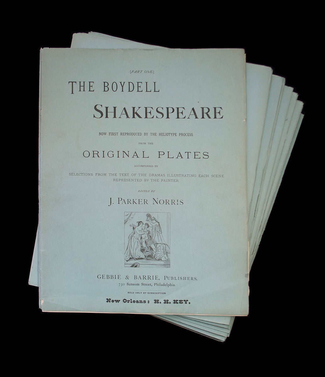 Heliotype Examples Gallery of Illustrations for Shakespeare's Dramatic Works. Originally ...