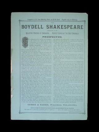 Gallery of Illustrations for Shakespeare's Dramatic Works