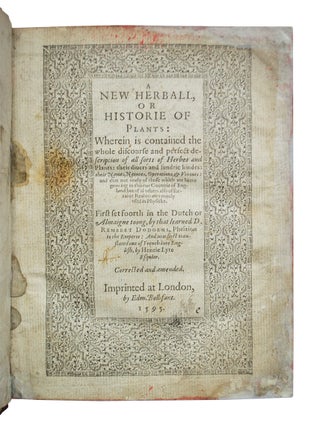New Herball, or Historie of Plants