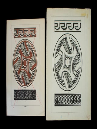 Item #69584 Original Artwork for "Decorative Art of the Southwest Indians" Dorothy Smith SIDES