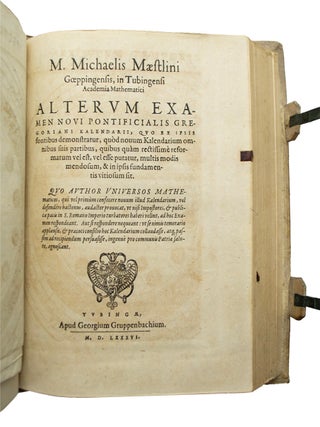 Alterum Examen Novi Pontificalis Gregoriani Kalendarii...