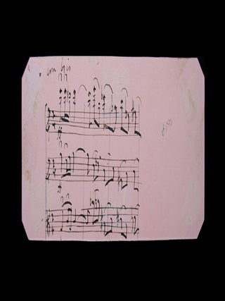 Autograph Musical Bars, Signed