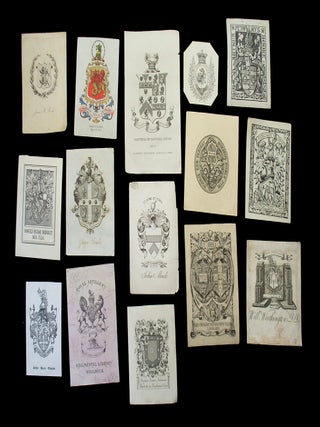 Item #69613 A Collection of About 250 19th-20th Century Armorial Bookplates. BOOKPLATES