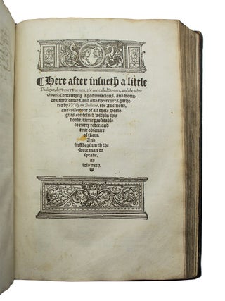 Bulleins bulwarke of defece againste all sicknes, sornes, and woundes