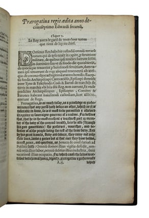Exposition of the Kinges Praerogative