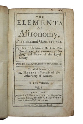 Elements of Astronomy, Physical and Geometrical
