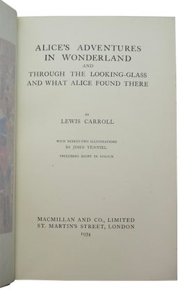 Alice's Adventures In Wonderland and Through the Looking Glass