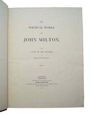 Poetical Works of John Milton