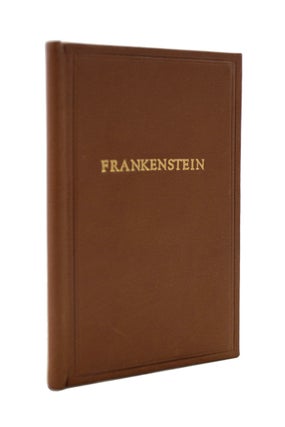 Frankenstein; or, The Man and the Monster!