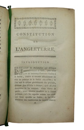 Constitution de L'Angleterre
